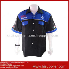 OEM Fashion Design Working Shirts Uniforms for 4S shop staff