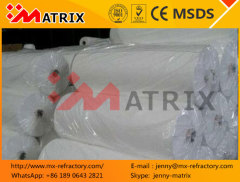 heat insulation 10mm thickness ceramic wool paper 200kg/m3