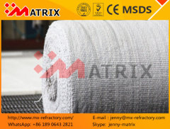 Inconel wire reinforced fireproof curtain ceramic fiber cloth