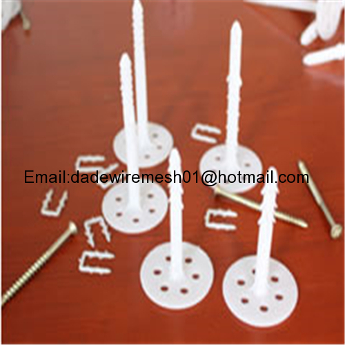 Plastic insulation nails/insulation anchor/insulation fasteners manufacture