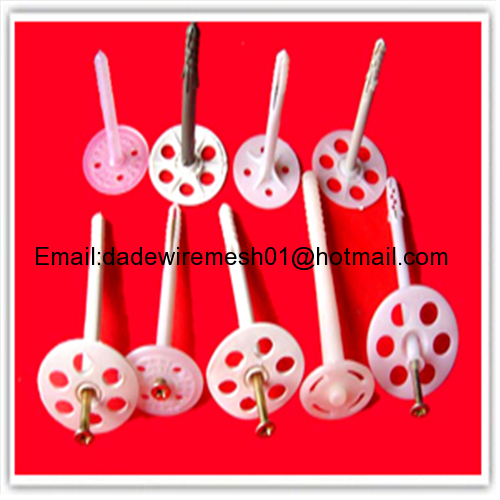 High quality plastic heat insulation nail/split-type nail