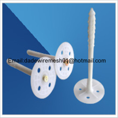 Plastic Insulation Plug/Plastic Insulation Fixing With Nail