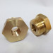 Brass male & female hexagonal bushes with or without plating