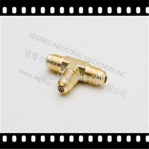 BRASS FITTINGS SAE 45DEG TEE