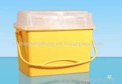 4L Medical Plastic Sharp Container