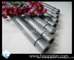 Silicon nitride thermocouple protection tube for aluminum molten melts