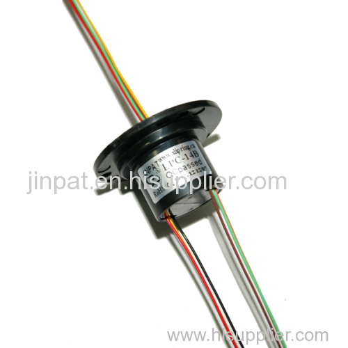 Capsule Slip Ring Low electrical noise and 14 circuits models urgent illumination equipment
