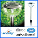 solar light Manufacture with ISO9001 and BSCI certified stainless steel soalr garden light