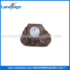 Chinese OEM solar light factory landsign solar rock lights