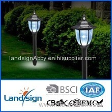 Solar light factory landsign plastic led solar sensor light