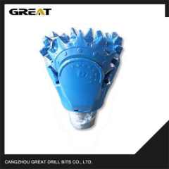 steel tooth tricone rock bit for water well drilling