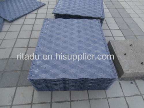 Width 850mm Spindle cooling tower fill types