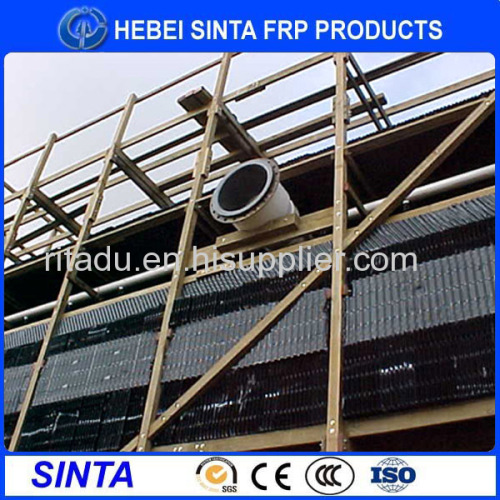 Black PVC Square Water Cooling Tower Fill