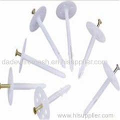 Expansion Insulation Wall Fastener with Plastic Nail