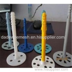 Expansion Insulation Wall Fastener with Plastic Nail