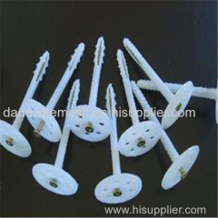 Expansion Insulation Wall Fastener with Plastic Nail