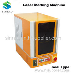 50W fiber laser engraving machine printing keyboard in seconds