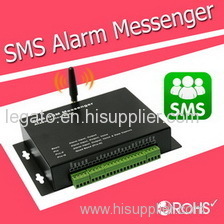 gsm sms alarm digital input alert software