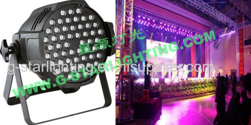 54 LEDs par can