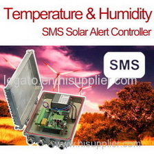 Humidity SMS Solar Alert Controller