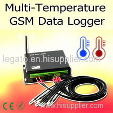 Multipoint Temperature GSM Data Logging