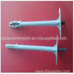 Insulation anchor nail (plastic nail)