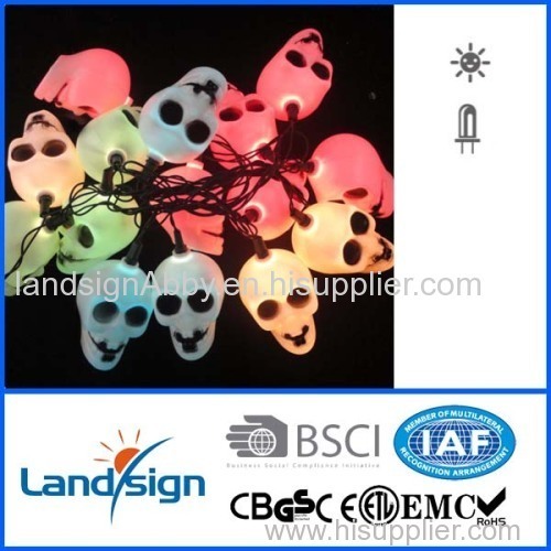 Solar Light factory with CE ROHS certificated Optical fiber halloween solar light