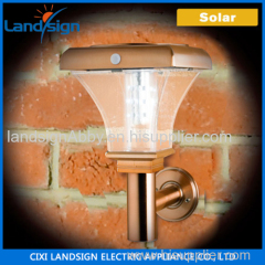 cixi landsign sensor motion solar garden light led series CE/ROHS/EMC/PAHS outdoor solar lighting for garden