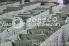 Hesco Wall protection of territory supplier JOESCO barricade