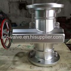 High Quality Flanged Pinch valves flanged of aluminum alloy in stock from China