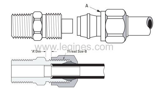 QW DOT fittings:Air brake fittings:dot fittings:Elbow fittings: DOT Air brake fittings