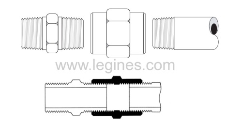 PIPE FITTINGS 90 DEG STREET ELBOW