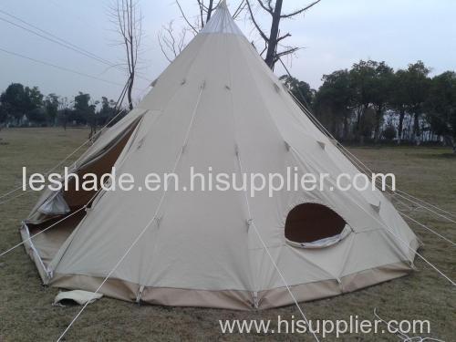 6m camping teepee tent