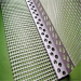 Construction material PVC corner protector strip/PVC Angle Bead with fiberglass mesh