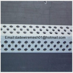 Perforation corner of wall mesh /angle bead