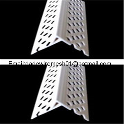 PVC corner bead with fiberglass mesh