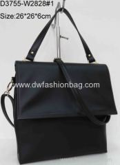 Lady clamshell design bag/PU fashion handbag
