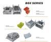 plastic injection crate industrial box mould