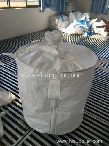 circular jumbo bag with cotton line for packing chemical powder