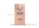 Kraft Paper Ziplock Food Grade Bags With Heat Seal Pp Woven Plastic Laminated