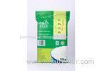 Safe Rice Packaging Bags with Handle PP Bopp Material 10kg 58 cm * 36 cm Size