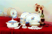 Hot selling porcelain dinnerware in America