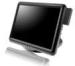 Black Touch Screen Pos Terminal 4G Memory With 3 Tracks MSR Card Reader