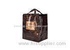 Supermarket / Promotional Non Woven Eco Bag With Handles Square Bottom Durable