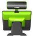 Retails POS Cash Register With Touch Screen Yellow Green Thin