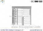 Three Door High Security Full Height Pedestrian Turnstile Barrier Gate