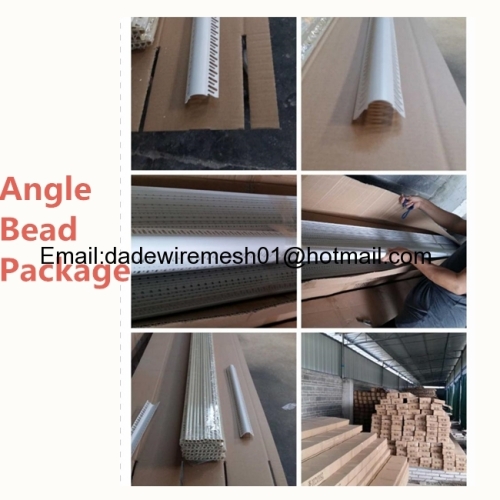 Angle bead/ PVC coated building construction angle bead factory manufacture