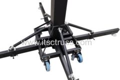 New style 4 wheels heavy duty hand truss with lock on side