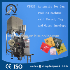 China-made Tea Packaging Machine Photoelectric Position Tag and Outer Bag Granule Packaging Tea Bags Direct Manufacturer