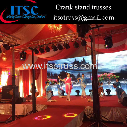 Heavy crank stand trusses system